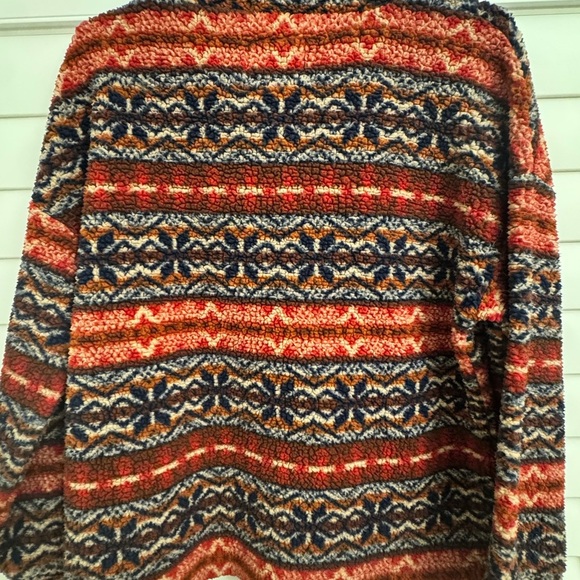 American Eagle Outfitters Multicolor Fleece Pullover - Picture 4 of 6